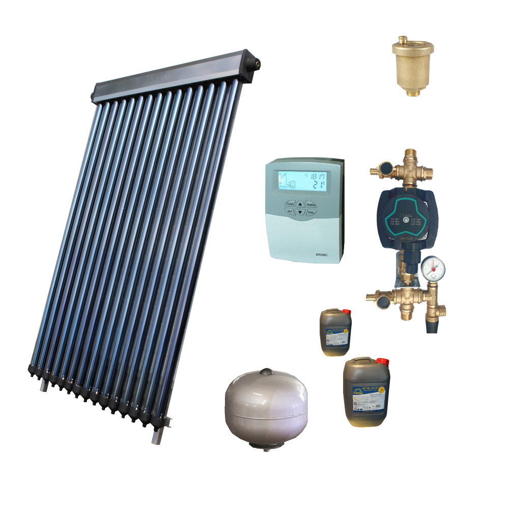 pachet solar economic pentru 3 persoane, fara boiler