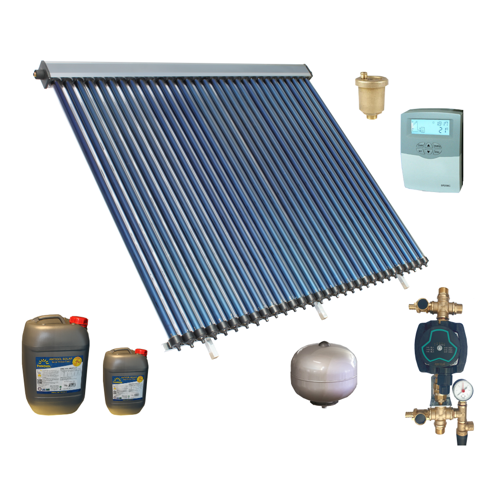 pachet solar economic pentru 6 persoane, fara boiler